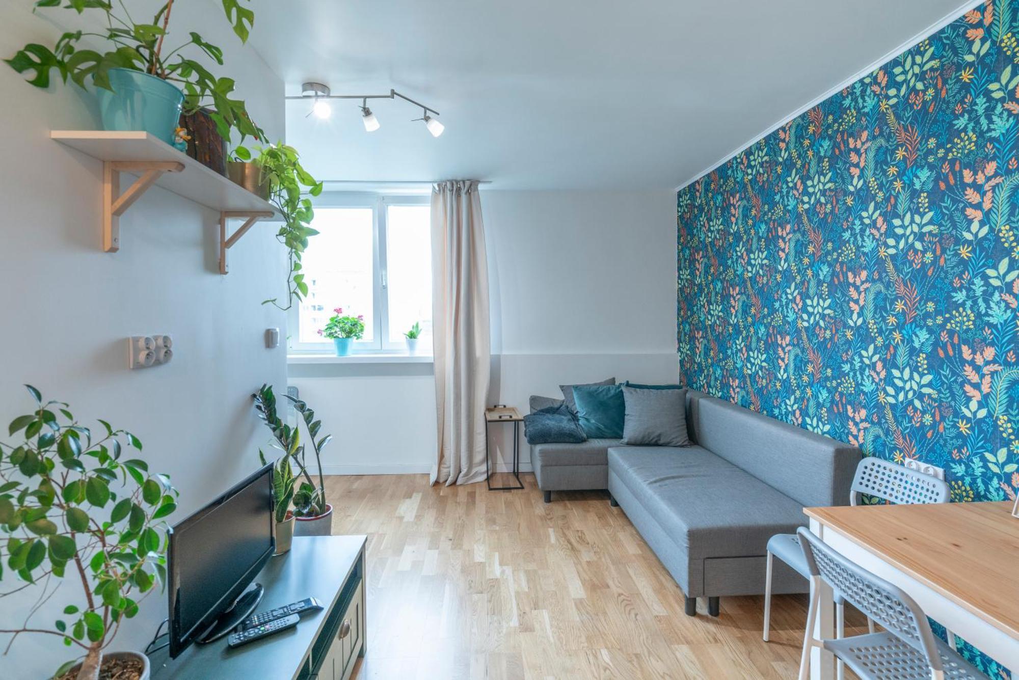 Green Studio In The City Center Of Wrocław Eksteriør billede