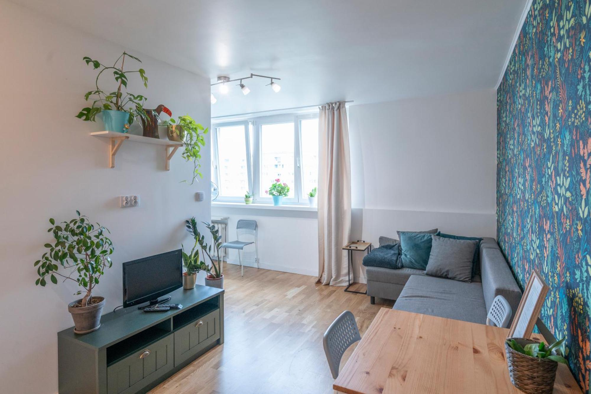 Green Studio In The City Center Of Wrocław Eksteriør billede